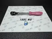 Snap-on Tools NEW PEARL PINK 1/4" Drive Hard Handle Flex Head Ratchet THLFD72