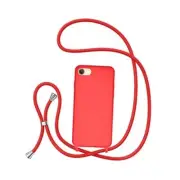 Crossbody Lanyard Phone case iPhone SE3 5G/iPhone 7/iPhone 8/iPhone SE2 Red