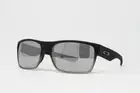Oakley Men's Sunglasses Two Face OO9189 30 Matte Black 60mm Chrome Iridium Lens