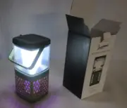 Journeyman Collection Bug Zapper Camping Lantern solar or USB