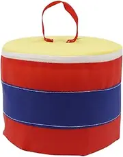 Kids Outdoor Activity Gear for Gross Motor Skills with Rainbow Wheel and Plum Stake, with Hole