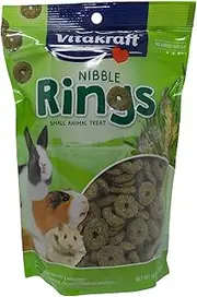 Vitakraft Nibble Rings for Small Animals 11 oz