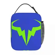 c295 Rafael Nadal Illustration Funart Lunch Bags Insulated Lunch Tote Waterproof Bento Box Picnic Bags for Woman Work Children School k295