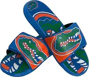 FOCO NCAA Mens NCAA College Team Sport Shower Gel Slide Flip Flop Sandals