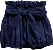 [AYIYO] Baby Infant Toddler Girls Bowknot Ruffle Bloomers Shorts