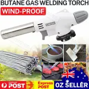 Refillable Gas Butane Blow Torch Gun Food Baking Welding Culinary Solder VIC