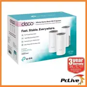 NEW TP-Link Deco E4 3 pack AC1200 Whole Home Mesh WiFi System Wireless Router