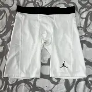 Nike Air Jordan Jump Man Compression White Shorts Mens Sz XL NEW* DM1813-100