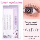 Natural Wispy DIY Eyelash Extensions Soft Under Individual Lashes