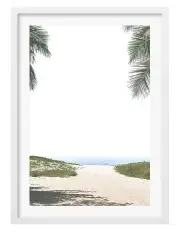 [Profile Australia] Australian Made Ocean Escape Art Print A2 in White Frame