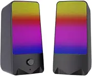 JSEIAJB Audio RGB Electronic Sports Games Desktop Small Speaker Multimedia Player Mini Speakers