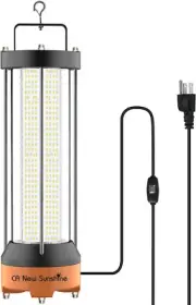 400W LED Temporary Work Light, 56000 LM 5000K Daylight White IPX8 Waterproof Job