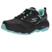 Skechers Women's sz 6.5 Black/Aqua Go Run Trail Altitude Sneaker New in Box