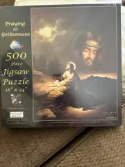 Praying at Gethsemane 500 pc Jigsaw Puzzle - SunsOut Puzzles - Brand New!