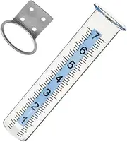 Rain Gauge Outdoor Metal Holder for Rain Gauge Tube Garden Supply Stainless Steel