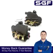 SGF 2x Door Lock Actuators Rear Fits VW Golf Beetle Passat Seat Leon Skoda Octav