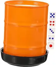 TOYANDONA Smooth Surface Dice Box Dices Multi-Capacity Dice Holder for KTV Home Games