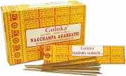 Nag Champa INCIENSO NAG GOLOKA Amarillo Original 16GR