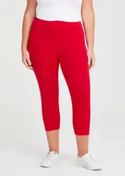 [Taking Shape] Taking Shape Bamboo Breezy 7 / 8 Legging Size 24 in Racing RED - Plus Size Women's Leggings Racing Red