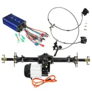 860mm Rear Differential Axle + 72V 1500W Motor Controller Go Kart ATV Golf Cart