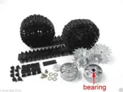 Mato T49 Metal Tracks With Duckbills & Wheels MT150 For MATO Tank Sherman Units