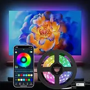 Diyife LED Strip Light, [Music Sync] 3m/9.8ft Segmented Rainbow-Like Colour LED Lights with Bluetooth, 16 Million Colors Changing, Timer Function, App Control for TV, Home, Kitchen, TV, Party, Car