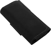 TEHAUX Heavy Duty Phone Pouch with Id Holder Mobile Phone Belt Case for Men Secure Belt Loop Design for Carrying Versatile Waist Cross Body Bag