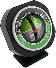 WonVon Car Inclinometer Level,Compass Luminous LED Car Inclinometer Gradient Balancer Angle Slope Meter Balancer Measure Equipment for Auto Car Vehicle Boat Tourism