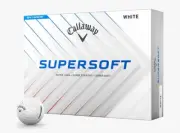 CALLAWAY SUPERSOFT WHITE 3 DOZEN GOLF BALLS - NEW 2025 BALL - VALUE PLUS!