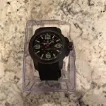 Smith & Wesson Black Mens Commando Field Watch 30M SWW-W-HF11 Brand New