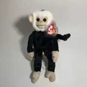 MOOCH Ty Beanie Baby 1998 Monkey Errors Plush Toy RARE VTG COLLECTOR RETIRED
