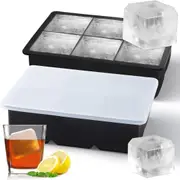 Large cube mould Grid of six Ice Tray