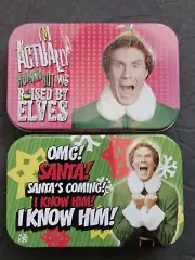 Buddy the Elf Pass the Syrup Maple Candy in a Set of 2 Different Tins
