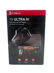 Cobra C19DXIV 40 Channel Mobile CB Radio with Microphone - Black