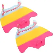 PAMINGONO 1 Pair Hand Paddles for Swimming Webbed Swimming Gloves Swimming Paddles for Hands Swim Paddles Hand Webbed Gloves Swim Paddles Swim Hand Paddles Adult Webbed Swim Gloves