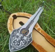 Incredible 2 in 1 Jew's harp "MAGIC" in a case (jaw/mouth harp trump) VladHarps