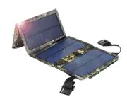 Folding Portable Solar Charger Solar Phone Charger for iPhone Samsung Huawei Xiaomi OnePlus OPPO Vivo Honor LG Sony Google etc. - camouflage