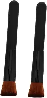 Outanaya 2pcs Professional Makeup Brush for Foundation Liquid Travel Friendly Design Stylish and Portable Soft Brush for Daily Use Durable and Easy to Clean