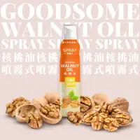 在飛比找momo購物網優惠-【GoodSome 好東西】義大利原裝進口噴霧式核桃油150