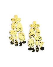 Ippolita 18K Yellow Gold 18K Classico Crinkle Chandelier Drop Earrings