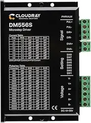 Cloudray 2-Phase Stepper Motor Driver DM556S 1.4-5.6A 18-50VDC for CNC Nema 17 23 24 Stepper Motor