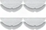 Robot Vacuum Cleaner Replacements Parts，Compatible for Roborock S7 MaxV Ultra Mop S7maxv Vibrate Mop Cloth Accessories(8pcs)