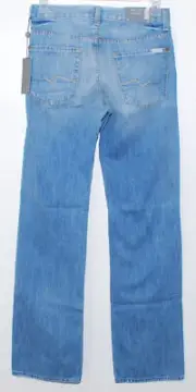 7 For All Mankind Mens Austyn Relaxed Straight Leg in Everett Street 30 NWT $178