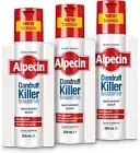 Alpecin Dandruff Killer Shampoo 3X 250Ml | Effectively Removes and Prevents Dand