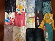Girls Size 10 BACK TO SCHOOL Clothing Lot Outfits Old Navy Justice SO NEW