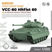 SSMODEL SS100693 15mm WarGaming Model Kit Italy VCC-80 Hitfist 60 Light Tank