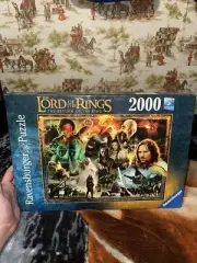 Ravensburger The Lord of the Rings The Return of the King 2000pc Puzzle OPEN BOX