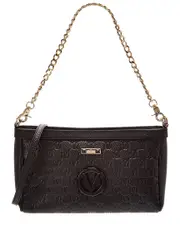 Valentino by Mario Valentino Celia Dollaro Monogram Leather Satchel