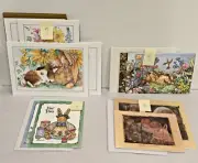 VTG Easter Rabbit / Bunny Assorted Greeting Cards & Envelopes By Current LOT 15