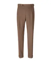 Berwich Retro Tapered Pants IT52,IT46 Brown